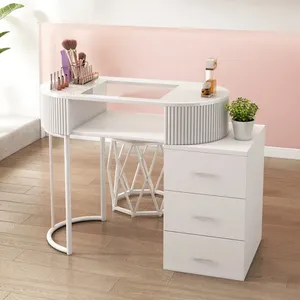 Table de manucure multifonctionnelle de luxe léger pour usage domestique et professionnel, modèle tendance, pour une personne - Product Image 5