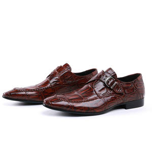 Zapatos casuales de plataforma de diseño clásico y alta calidad para hombre, de cuero genuino, estilo business casual, de cuero brillante. - Product Image 2