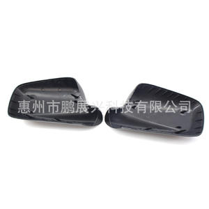 Couvercle de rétroviseur en fibre de carbone Bmw, ensemble complet pour série 3 E46 série 7 E66 en plastique avec ruban adhésif ou vis - Product Image 2