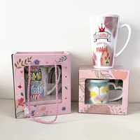 Tasse en céramique pour la Fête des Mères avec boîte cadeau, impression 'Gracias Mama Por Tu Infinito Amor' en espagnol, tasse à café, vente en gros, unité de base