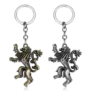 Pendentifs Loup de la Maison Stark, Porte-clés Dragon <span class=keywords><strong>Targaryen</strong></span> de la Chanson de Glace et de Feu, Souvenirs Cadeaux - Product Image 4
