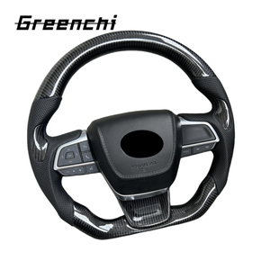 Para el nuevo volante de fibra de carbono deportivo de fondo plano Crown Highlander <span class=keywords><strong>Sienna</strong></span> Gravia de Toyota, actualización y personalización - Product Image 2