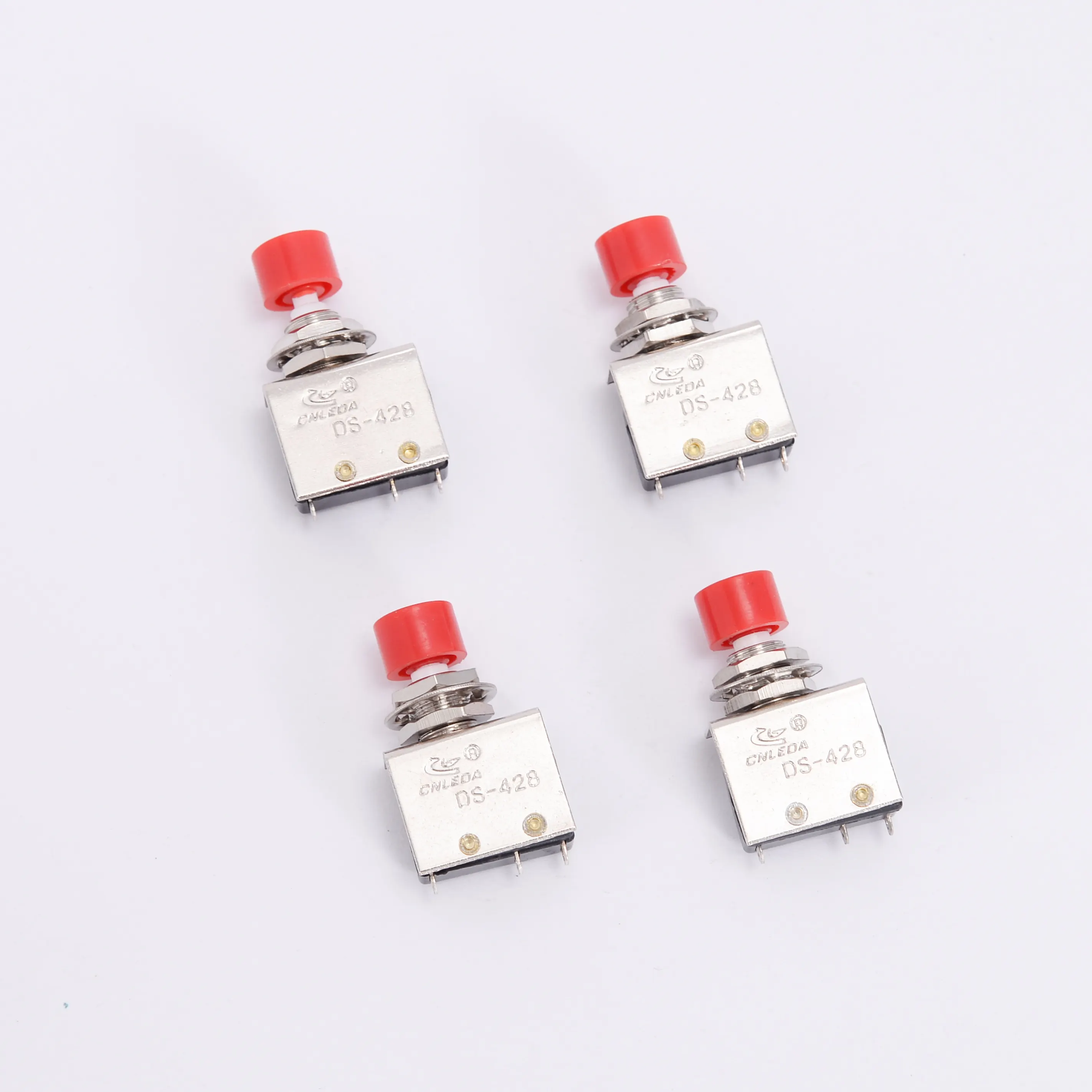 CNLEDA DS-428 kleine Miniatur-Selbst rück stell schalter 3Pin 8MM 3A 125VAC Micro Key Switches