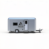 Camping-car de luxe de 5 mètres en argent |   Caravane familiale spacieuse pour 4-5 personnes |   Idéal pour le camping en week-end et les retraites d'entreprise