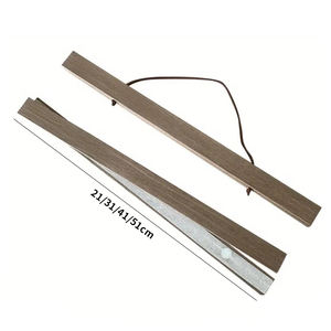 Marco Magnético de Madera de Teca para Póster, Personalizable con Logotipo, para Uso Doméstico, Barras de Madera para Colgar en la Pared, Decoración - Product Image 4