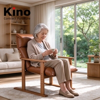 Fauteuil-canapé Kino pour la décoration intérieure, les espaces commerciaux, les appartements, les maisons d'hôtes, les villas, plusieurs couleurs de tissu, Kursi Sofa