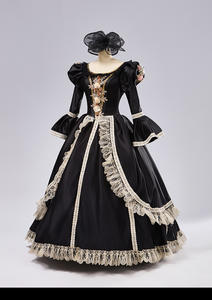 Qqwz778 Einde Middeleeuwse Rechtbank Marie Avondjurken Glanzende Kralen Maskerade Theater Victoriaanse Renaissance <span class=keywords><strong>Prom</strong></span> Party Jurken - Product Image 4