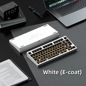 WEIKAV D75 Tri Mode CNC Estructura de junta de aleación de aluminio Intercambio en caliente RGB Teclado mecánico Kit Barebones - Product Image 2