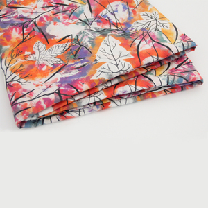 Tela de <span class=keywords><strong>lino</strong></span> con estampado Digital, tejido Floral japonés, venta al por mayor - Product Image 5