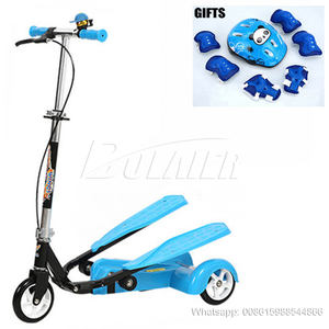 Patinete de 3 Ruedas Plegable con Pedales Dobles, Patinete con Alas para Niños/Bicicleta Patinete Zike en Venta - Product Image 3