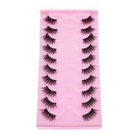 Cils artificiels économiques et faciles à poser, ultra-fins, réalistes, pour artistes professionnels, vente en gros