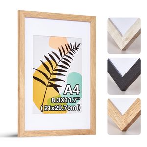 Fuling Vente en gros Cadre <span class=keywords><strong>photo</strong></span> en bois fait main <span class=keywords><strong>pas</strong></span> <span class=keywords><strong>cher</strong></span> Ensemble 4x6 5x7 6x8 18x24 pouces A4 Décoration murale Art créatif Cadre <span class=keywords><strong>photo</strong></span> en bois - Product Image 2
