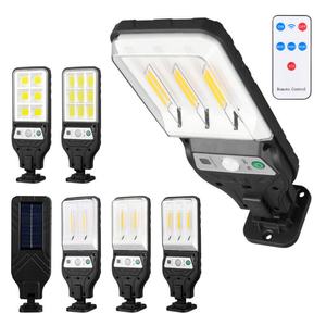 Lámpara Solar LED para Jardín, Exterior, IP65, con Sensor de Movimiento, para Patio, Garaje, Calle, Seguridad, Impermeable, con Control Remoto, para Paisajismo - Product Image 1
