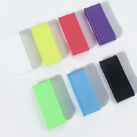 KUAIQIU Bande de poignée personnalisée en silicone extensible, étanche et plate pour raquette de pickleball