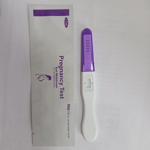 Bandelettes <span class=keywords><strong>de</strong></span> test <span class=keywords><strong>de</strong></span> <span class=keywords><strong>grossesse</strong></span> rapide GLOB HCG Midstream en vrac, sensibilité 10-25 mUI/ml, précision 99,99 %, résultats en <span class=keywords><strong>3</strong></span>-5 min, durée <span class=keywords><strong>de</strong></span> conservation <span class=keywords><strong>3</strong></span> ans, colloïdal - Product Image 4