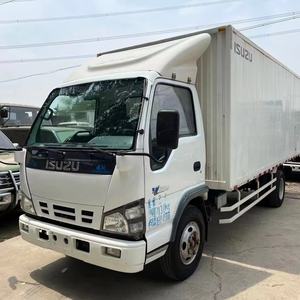 รถบรรทุกขนาดเล็ก4ล้อแบบกล่อง <span class=keywords><strong>Isuzu</strong></span> รถบรรทุกรถบรรทุกขนาด5ตัน - Product Image 1