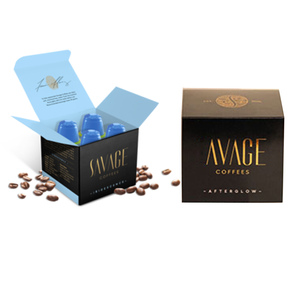 Wholesale Personalized Paperboard Luxury Coffee Tea Packaging Box Small Tea Bag Gift Packing Cardboard Paper Tea Box