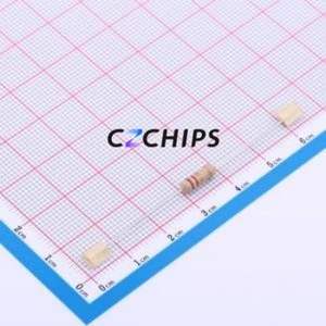 Résistance traversante CR1/2W-1ohm2 5%-XT52, composant traversant (THT), film carbone D3.5xL9mm 1.2Ohm 5% 350V - Product Image 1
