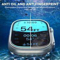Protection d'écran personnalisée pour Apple Watch Ultra 3, protection d'écran en verre trempé 49 mm 9H, couverture complète, anti-rayures, anti-chute