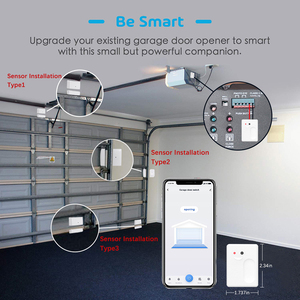Tuya wifi cổng nhà để xe DOOR Opener điều khiển cuộc sống thông minh App không dây điều khiển từ xa cảm biến cửa từ làm việc với Alexa - Product Image 5