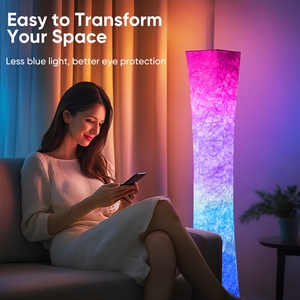 Đèn sàn vải RGB hiện đại, đơn giản, phù hợp phòng khách, phòng ngủ, quán bar, tạo không khí mới lạ. - Product Image 6