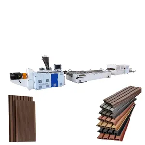 Wpc Wall Cladding Making Machine Wpc Outdoor Wall Panel Cladding Making Extruding Line