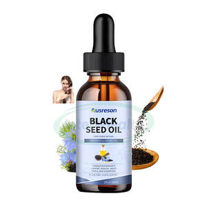 Gotas líquidas de aceite de semilla de comino negro de etiqueta privada, suplementos orgánicos para aumentar la inmunidad, 120 ml, 200ml, gotas de aceite de semilla negra - Product Image 1