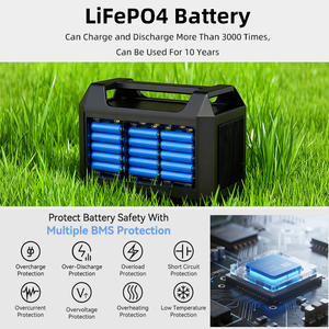 X-Power Lifepo4 672Wh 1008Wh AC 600W 1200W <span class=keywords><strong>Chargeur</strong></span> sans fil Centrale électrique portable Générateur solaire pour <span class=keywords><strong>camping</strong></span> en plein air - Product Image 3