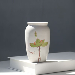 <span class=keywords><strong>Pot</strong></span> <span class=keywords><strong>en</strong></span> céramique haut de gamme MSH Pastoral, peint à la main, motif <span class=keywords><strong>lotus</strong></span>, pour plantes succulentes, bonsaïs et plantes vertes - Product Image 5