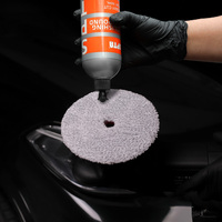 SPTA T100 Tampons en microfibre 3-en-1 à coupe rapide 3/5/6 pouces pour polisseuse DA – Élimine rayures, traces de lavage, hologrammes, finition et cirage