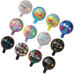 10 pollici Spagnolo Foglio di Palloncini Feliz dia buon giorno Mylar Palloncino A Elio decorazione Felice Festa di Compleanno Rotonda Baloes globos - Product Image 1