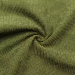 卸売無地ソフト8ウェールポリエステルコーデュロイ素材ベルベットストライプコーデュロイ生地（衣類、パンツ、アウターウェア用） - Product Image 2