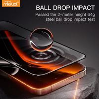 2X Protection d'écran en verre trempé anti-explosion ultra-résistante pliable à 360 degrés pour Apple iPhone 18 Series