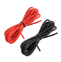 Conductor trenzado de alambre de cobre estañado con aislamiento de silicona supersuave de 18AWG para aplicaciones de calefacción Material de aislamiento de goma