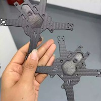 Plaque en fibre de carbone, usinage CNC de précision pour produits en fibre de carbone, cadre de drone sur mesure, découpe de plaque en carbone