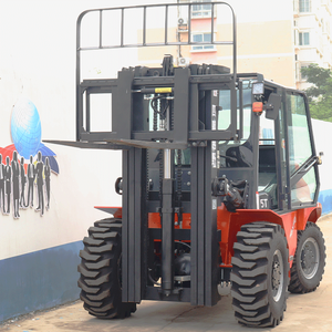 Nueva Carretilla Elevadora Diésel Todoterreno de 2.5 Toneladas, Carretilla Elevadora de Montaña de 3 Toneladas, Carretilla Elevadora Todoterreno de 4 Toneladas, Fabricada a Medida en China, Mingsheng de Una Etapa - Product Image 1