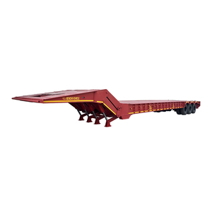 <span class=keywords><strong>Transport</strong></span> Mini Excavateur Remorques <span class=keywords><strong>Utilitaire</strong></span> 3 Essieux Bas Lit Semi Remorque - Product Image 1