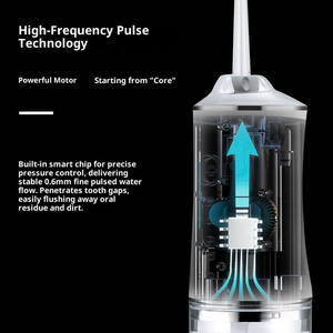 Portable dentaire Flosser <span class=keywords><strong>Jet</strong></span> d'eau intelligent <span class=keywords><strong>appareil</strong></span> de soins bucco-dentaires USB Rechargeable <span class=keywords><strong>pour</strong></span> le nettoyage des <span class=keywords><strong>dents</strong></span> gomme santé famille voyage hôtel RV - Product Image 4