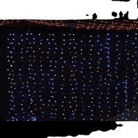 Rideau lumineux à led, 10 pièces, tissu en aluminium pour décoration du ramadan, meilleures ventes en alibaba