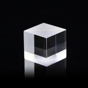 High Quality K9 Optical Glass Cube Beam Splitter Prism