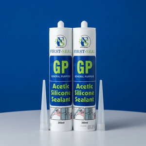Sellador de silicona de grado de construcción 280ml, sellador adhesivo de curado acético para aplicaciones de embalaje y ensamblaje general - Product Image 3
