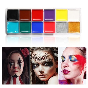 อายไลเนอร์เครื่องสำอางสำหรับเด็ก12สีทาตัวสำหรับปาร์ตี้ฮาโลวีน - Product Image 6