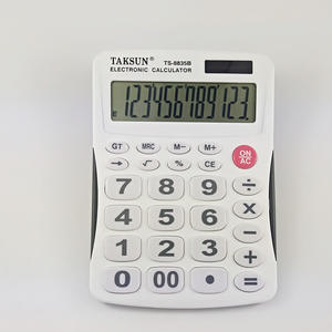 Calculatrice de bureau Taksun Ts8835B à 12 chiffres, double alimentation, grandes touches, pour usage professionnel - Product Image 2