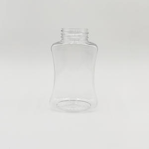 Botella de Plástico PET Transparente Desechable de 180 ml, Apta para Alimentos, con Diseño de Tapa Abatible para Miel, Jarabe de Pera y Porciones - Product Image 2