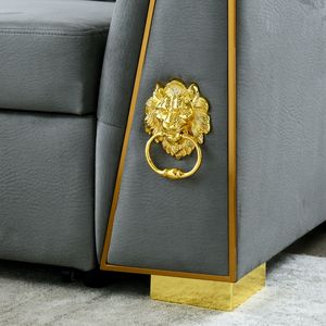 Sofà letto estraibile moderno ed elegante da riporre semplice per i mobili del soggiorno dell'appartamento - Product Image 4