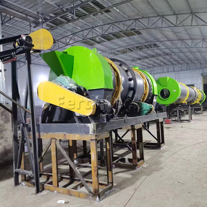 Equipo de fertilizante orgánico compuesto NPK de alta calidad Granulador dos en uno con agitador de tambor y motor de componente central - Product Image 1