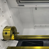 Torno CNC Horizontal de un Solo Husillo y Bancada Plana CK6140 |   Centro de Torneado de Alta Precisión con Eje de 52 mm y Alcance de 400 mm