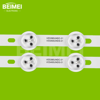   39FHD-C NDV REV0.2 VES390UNDC-01 Rétroéclairage TV pour Vestel 40L1888 Barre lumineuse TV 5 pièces/ensemble Testeur de rétroéclairage LED TV