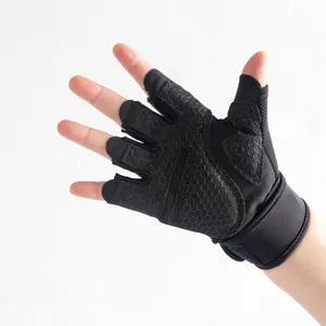 Guantes de medio para Fitness, deportivos, gimnasio, motocicleta, novage