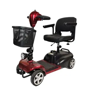 Factory direct sales foldable four wheel electric elderly scooter